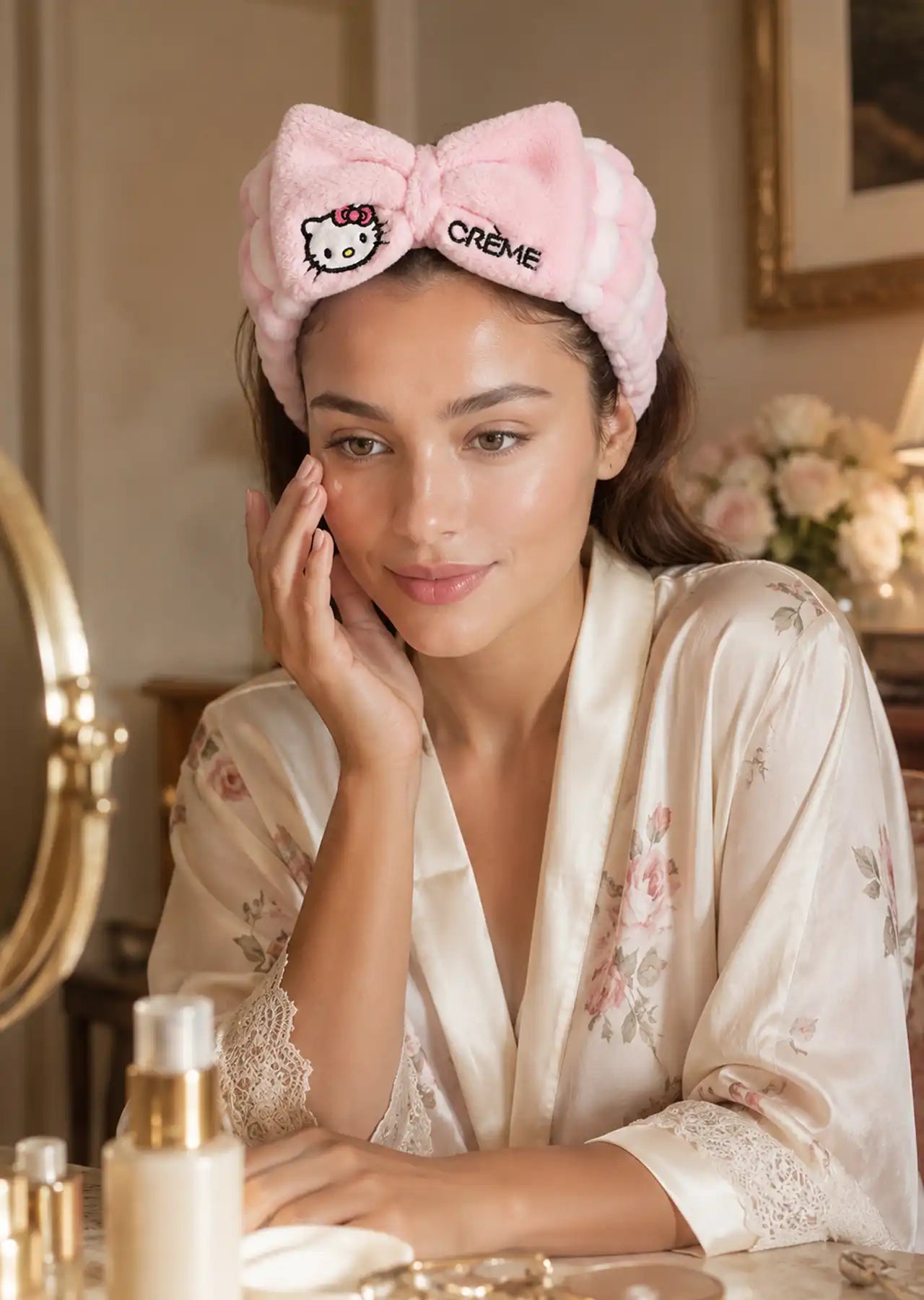 The Crème Shop x Hello Kitty Plush Spa Headband