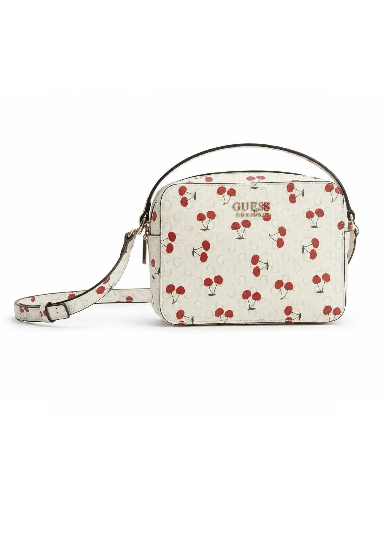 GUESS Noelle Cherry Camera Crossbody Bag