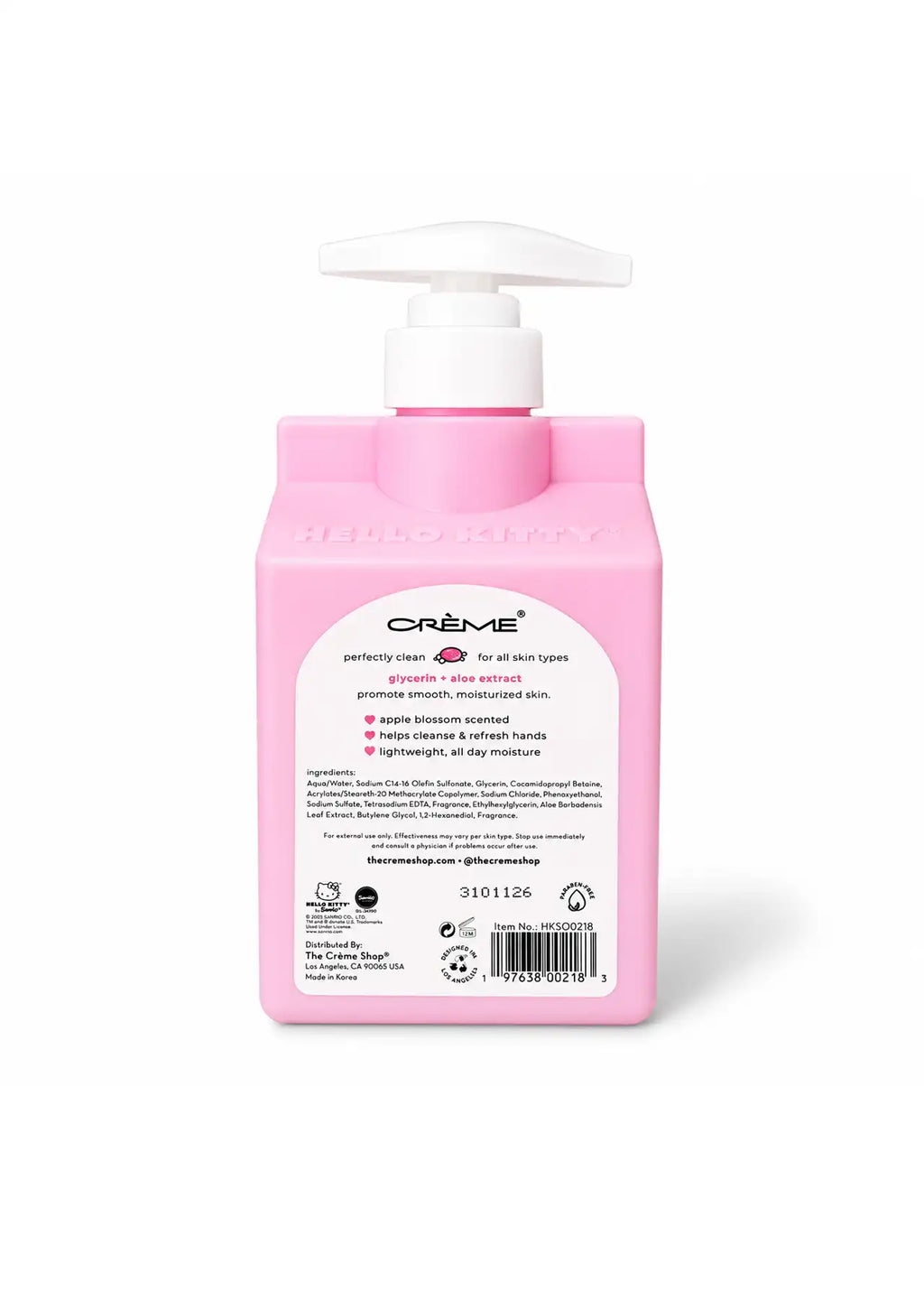 Hello Kitty Strawberry Oat Milk Body Cleanser