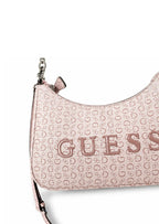 GUESS Noelle Mini Shoulder Bag Blush Logo