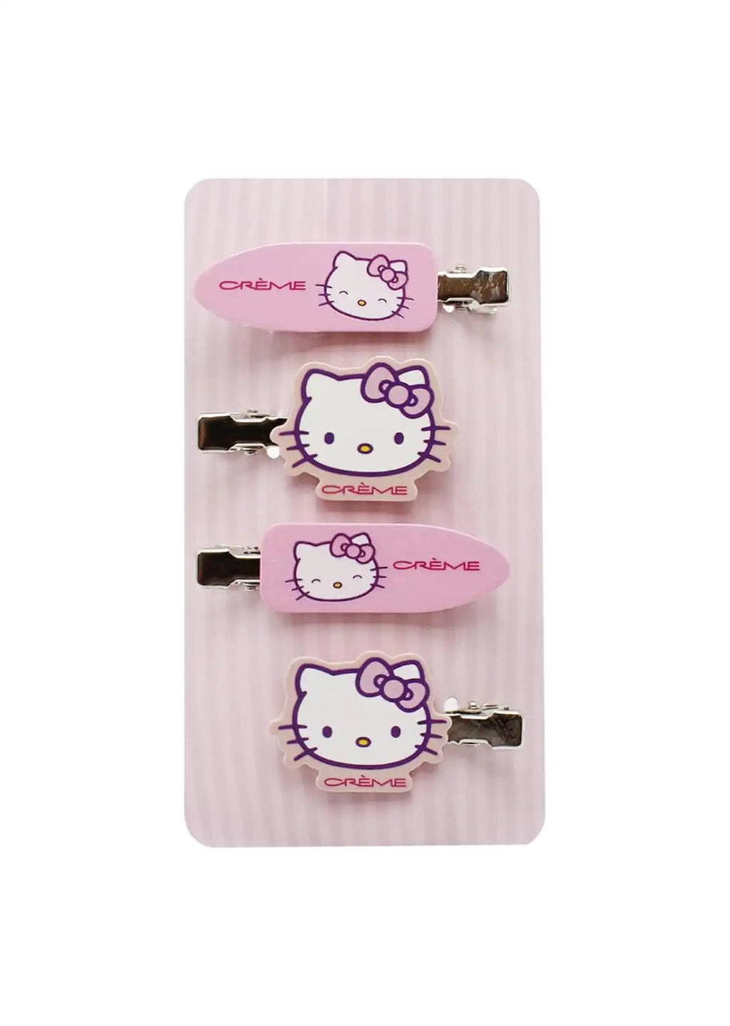 The Crème Shop x Hello Kitty Hair Clip Set (4 Pieces)