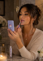 The Crème Shop x Hello Kitty Shimmer Lip Gloss – Clear Glitter Finish