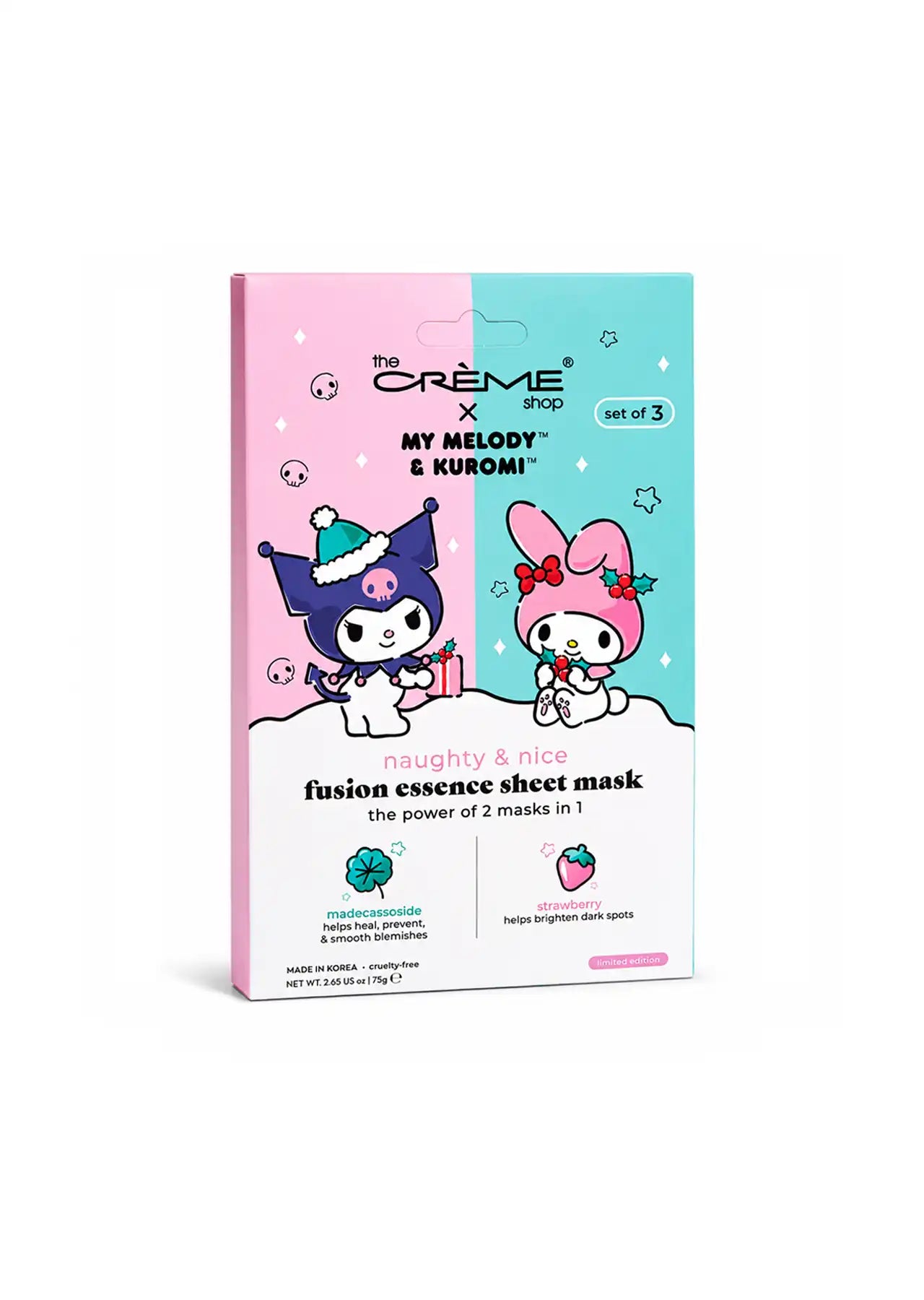 Naughty & Nice Fusion Essence Sheet Mask Set (Set of 3)