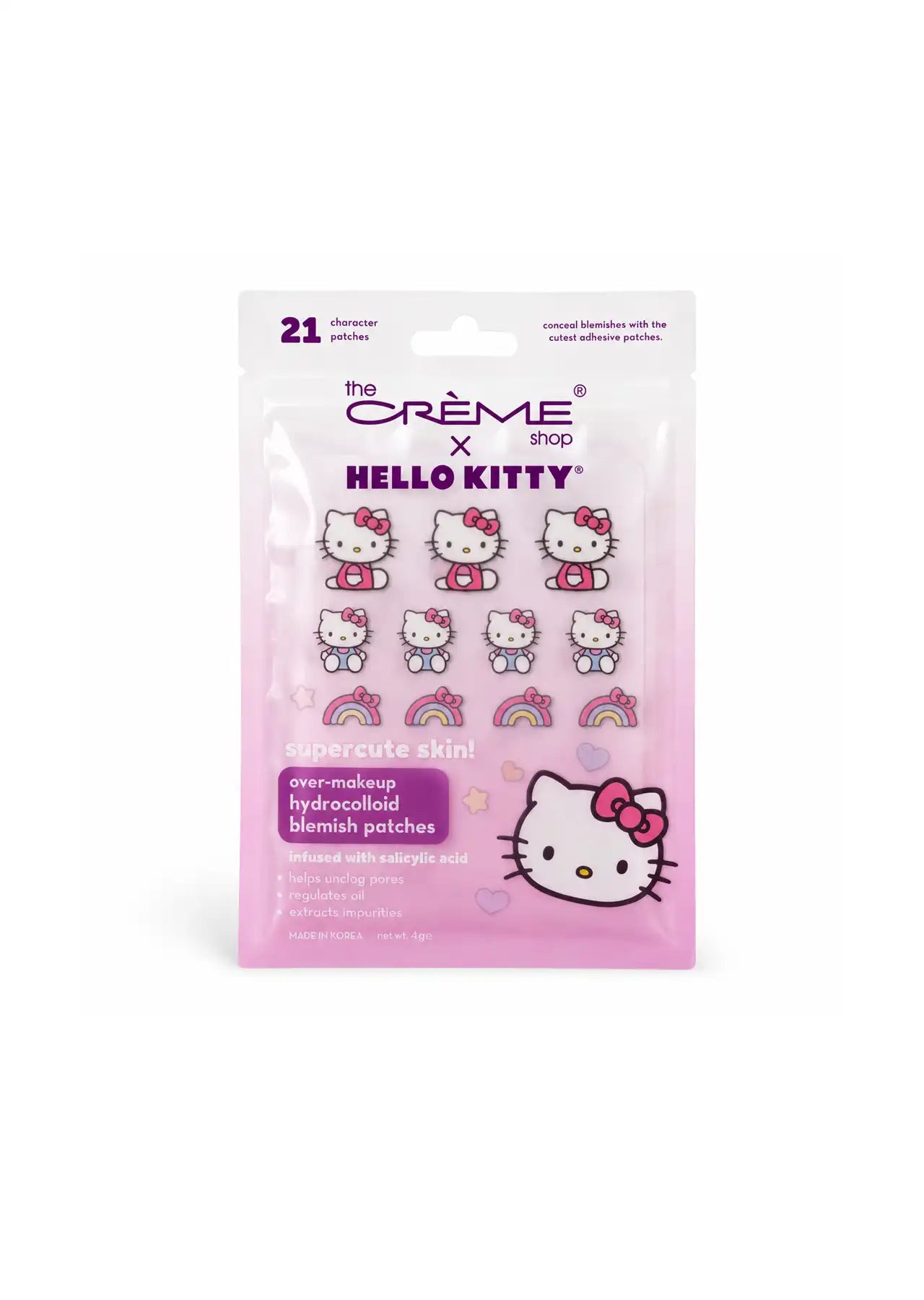 The Crème Shop x Hello Kitty Supercute Skin Hydrocolloid Blemish Patches (21 Patches)