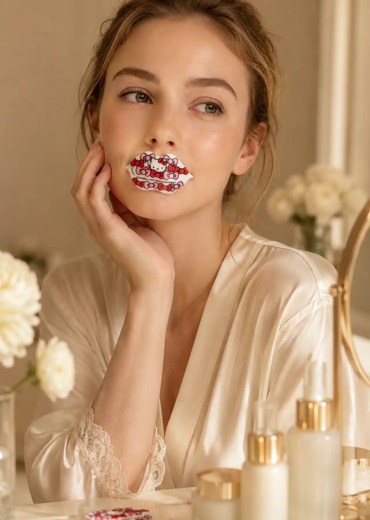 The Crème Shop x Hello Kitty Hydrogel Lip Patch, 3 Pack