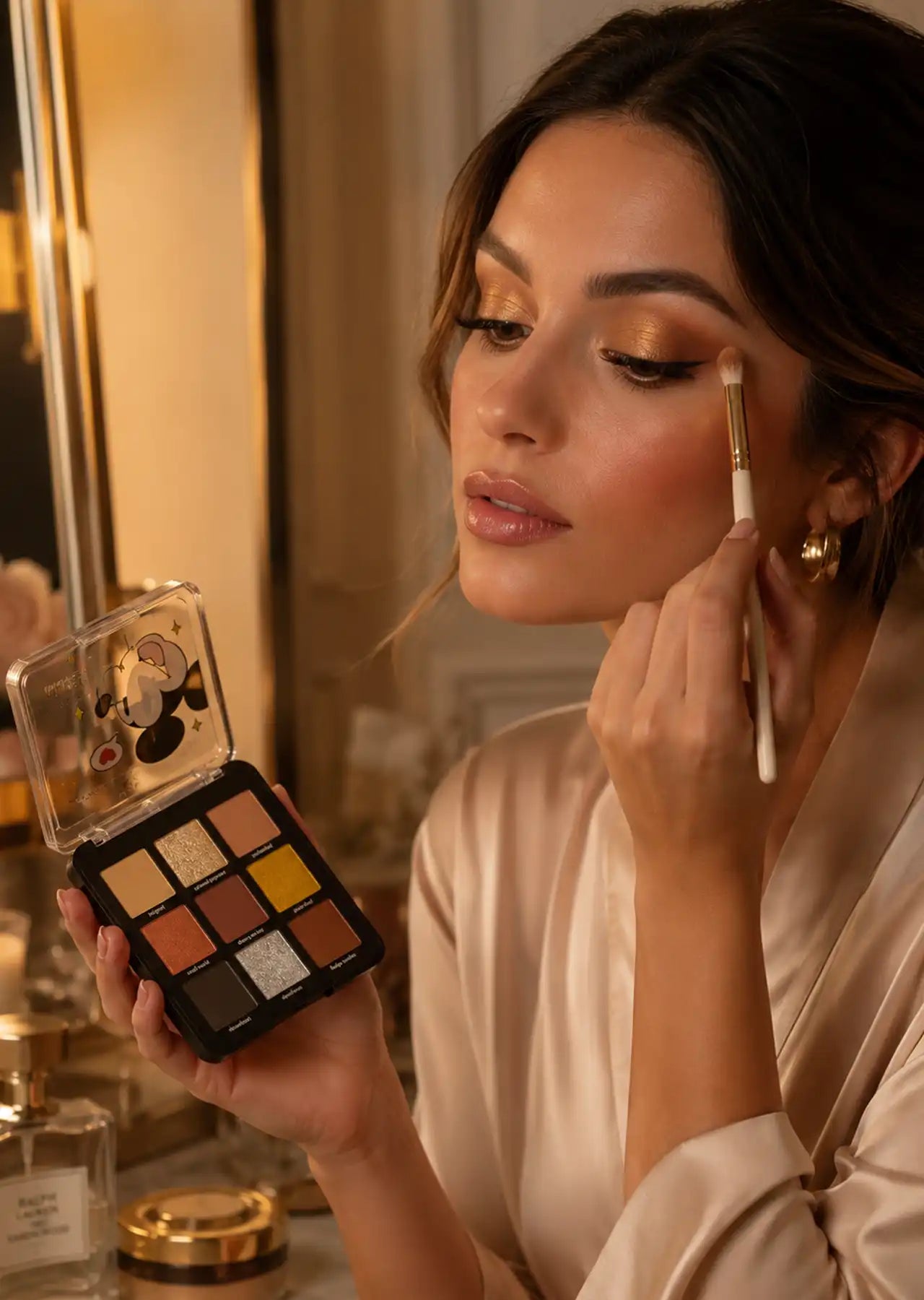 The Crème Shop x Disney Mickey Mouse Around the World Eyeshadow Palette