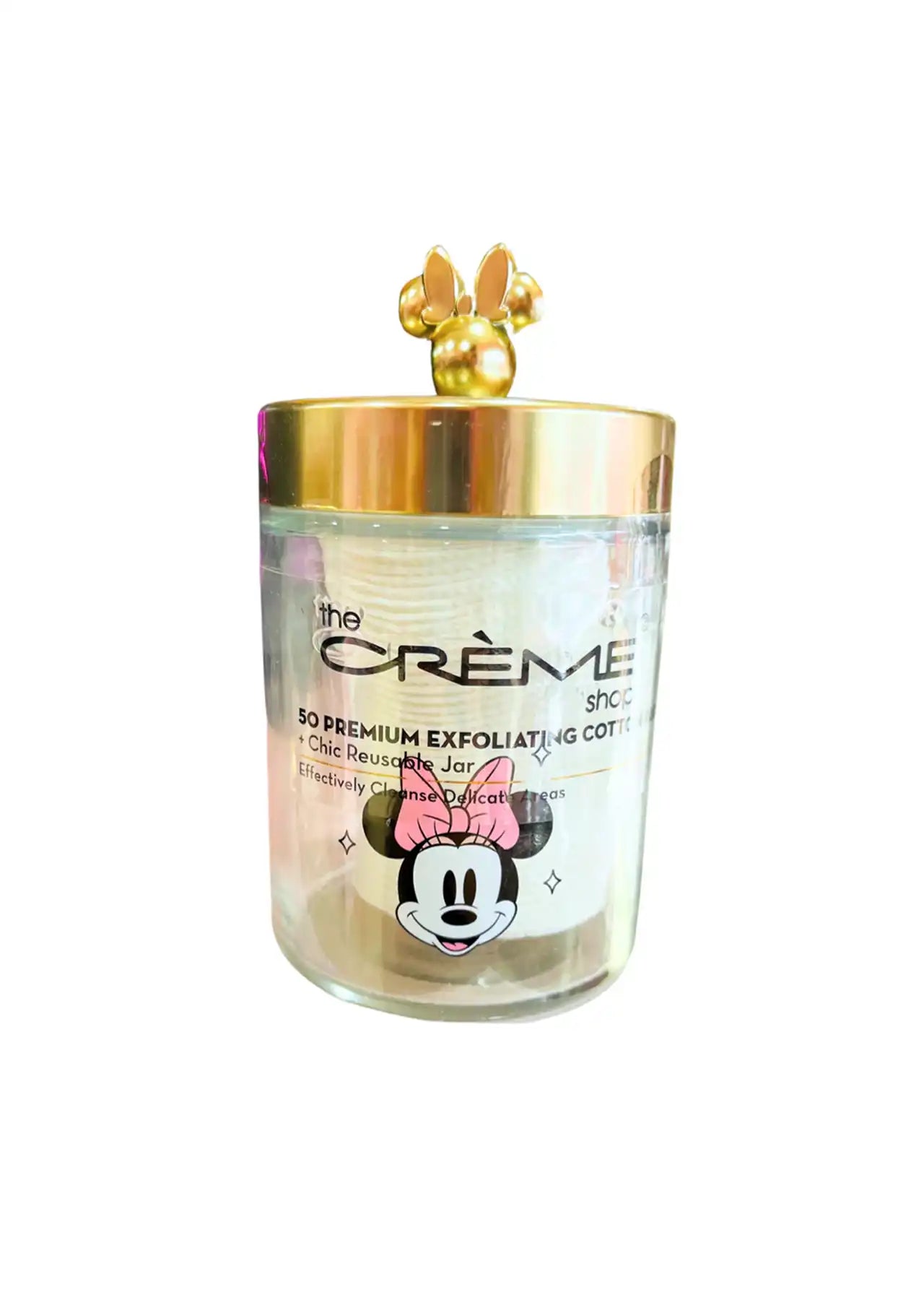 The Crème Shop x Minnie Mouse Premium Exfoliating Cotton Pads (50 Count)