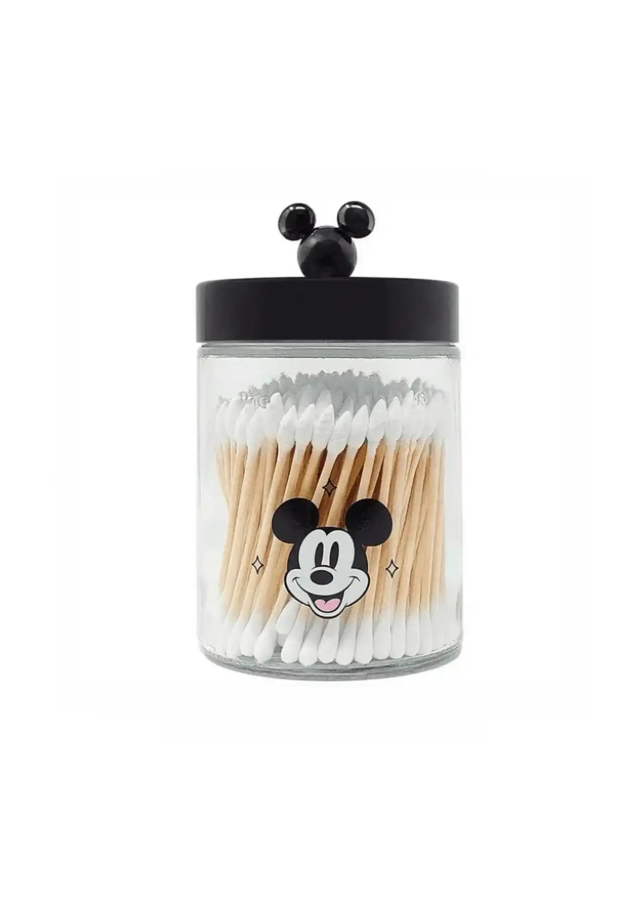 The Crème Shop x Mickey Mouse Premium Cotton Swabs Jar (150 Count)