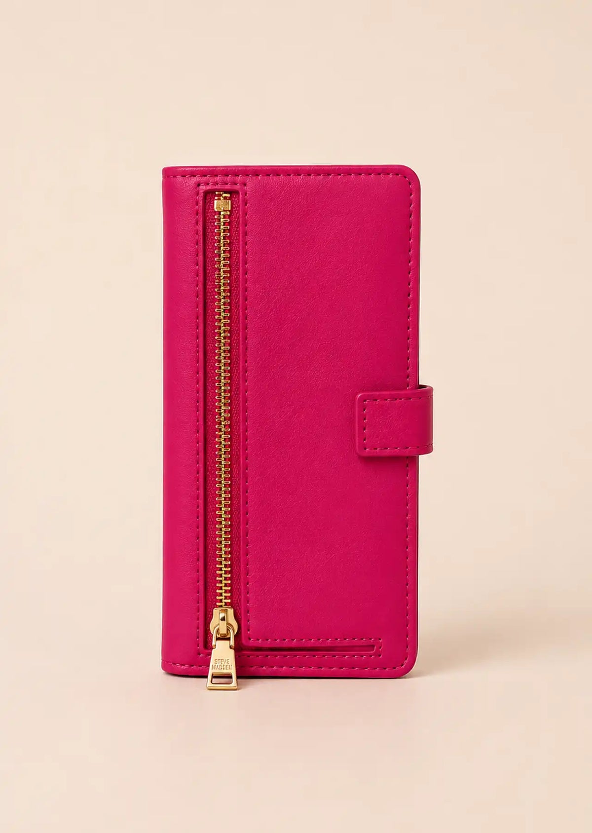 Steve Madden Fuchsia Pink Continental Wallet