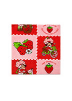 Strawberry Shortcake Travel Set, Super Soft Blanket & Memory Foam Neck Pillow