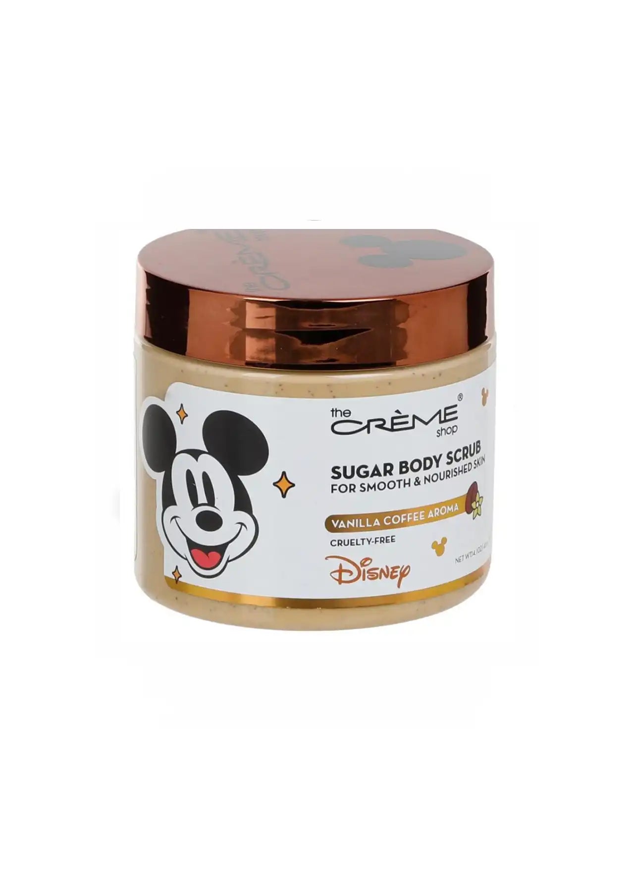 The Crème Shop x Disney Mickey Mouse Vanilla Coffee Sugar Body Scrub
