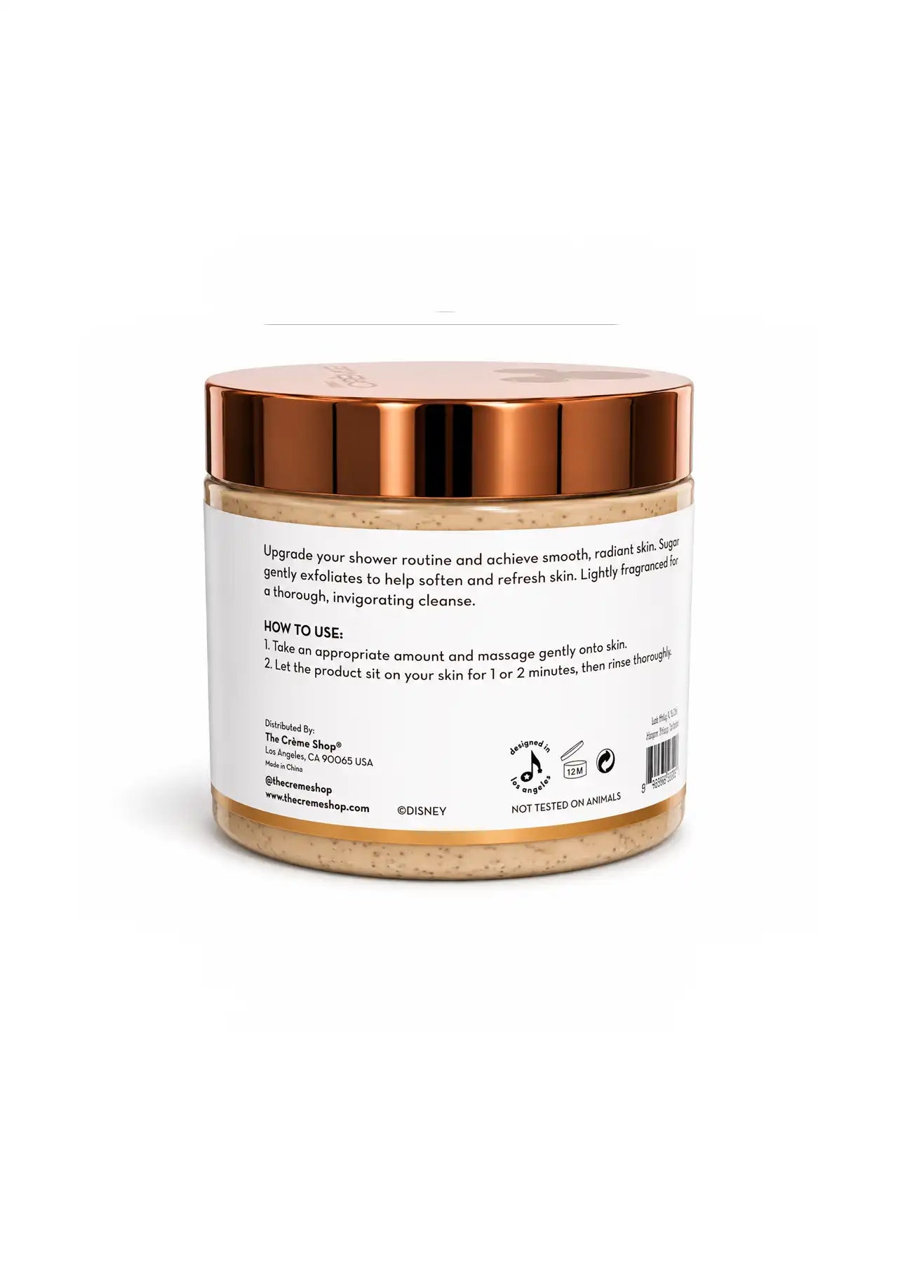 The Crème Shop x Disney Mickey Mouse Vanilla Coffee Sugar Body Scrub