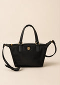 Tommy Hilfiger Nylon Mini Tote Crossbody Bag, Black