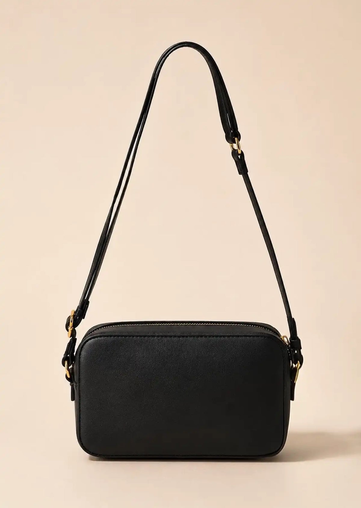 Tommy Hilfiger Monogram Signature Stripe Crossbody Bag, Black