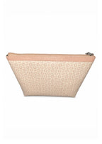 GUESS G Shine Cosmetic Pouch Blush Pink Monogram Makeup Bag