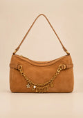 Steve Madden Camel Charm Shoulder Bag