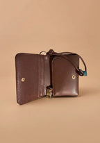 Steve Madden Zebra Print Haircard Mini Wallet & Wristlet