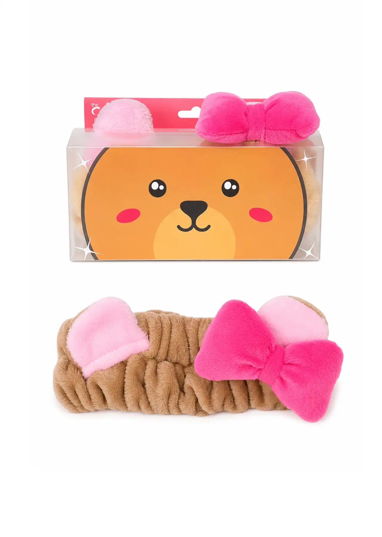 The Crème Shop Plush Bear Spa Headband