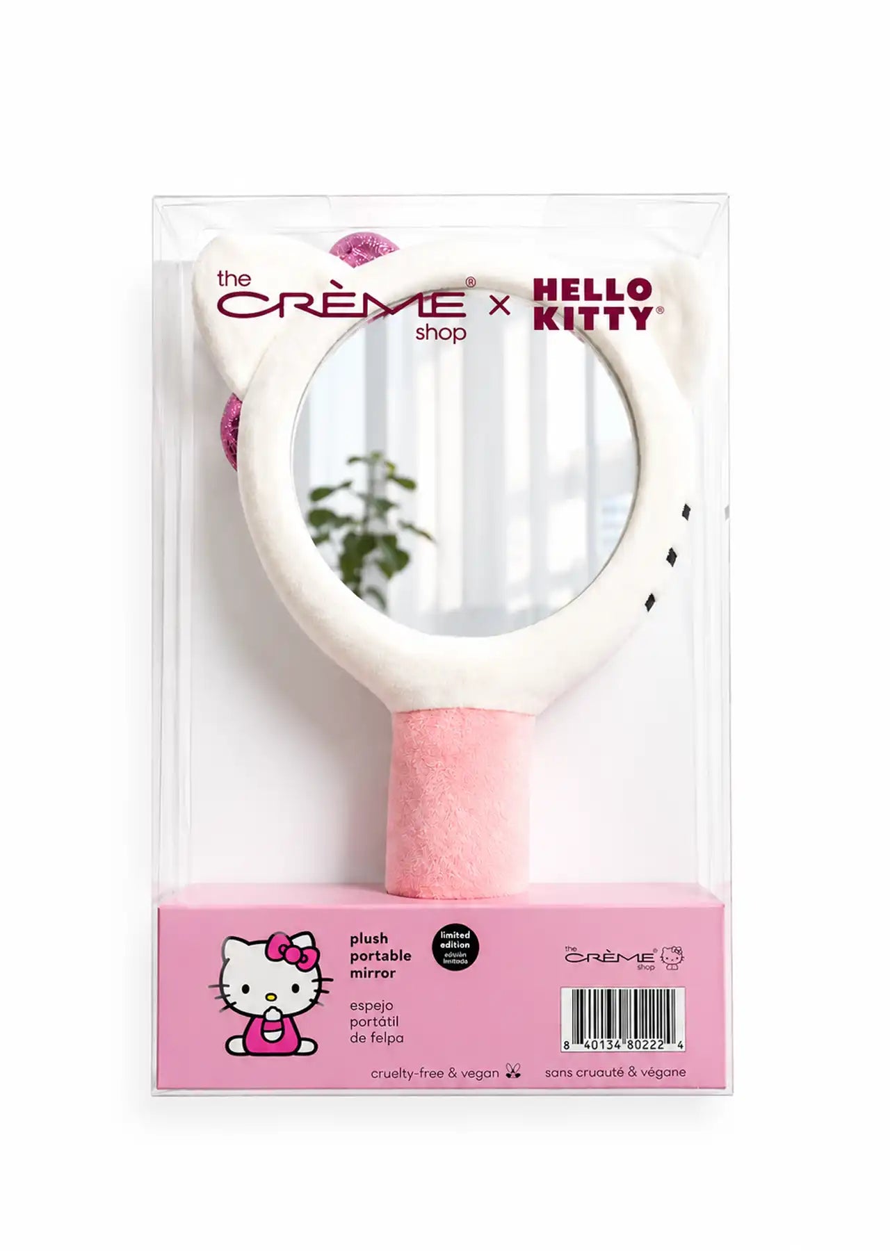 The Crème Shop x Hello Kitty Plush Portable Mirror