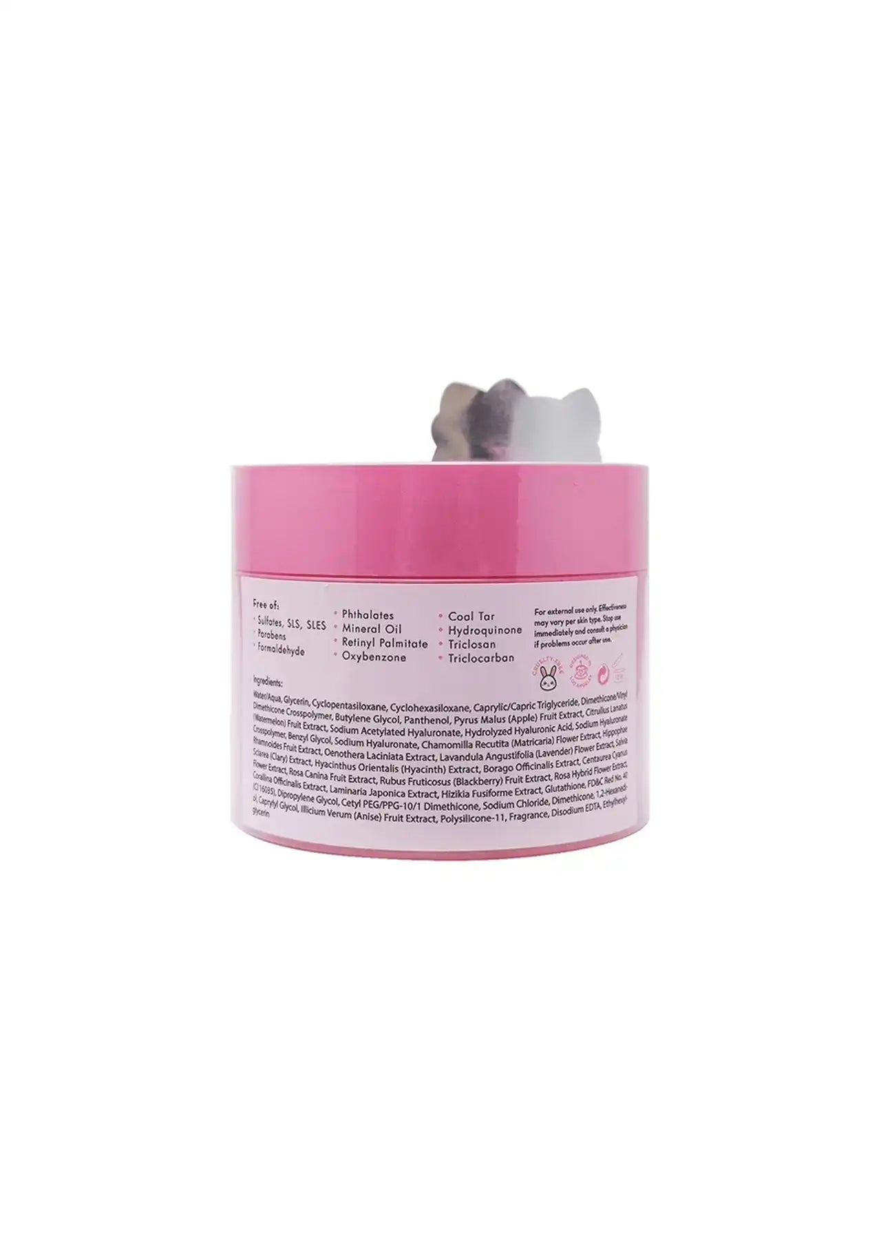 The Crème Shop x Hello Kitty Pink Water Crème Ultra Dewy Face Cream – Watermelon & Hyaluronic Acid