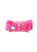 The Crème Shop x Hello Kitty Plush Spa Headband, Pink Bow