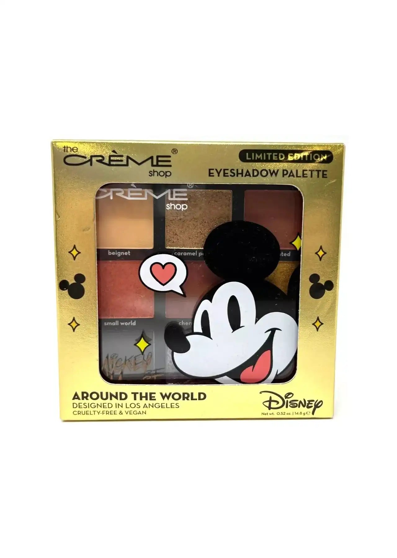 The Crème Shop x Disney Mickey Mouse Around the World Eyeshadow Palette