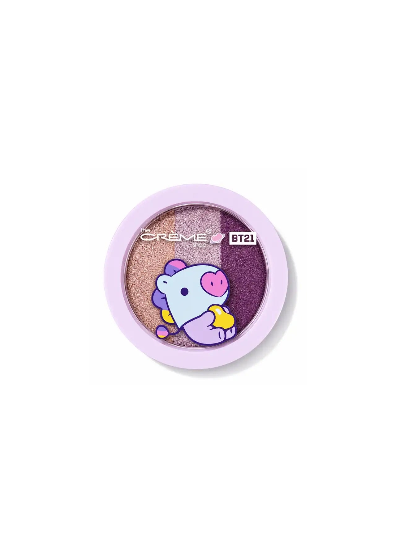 The Crème Shop x BT21 Shimmer Eyeshadow Trio, Mang
