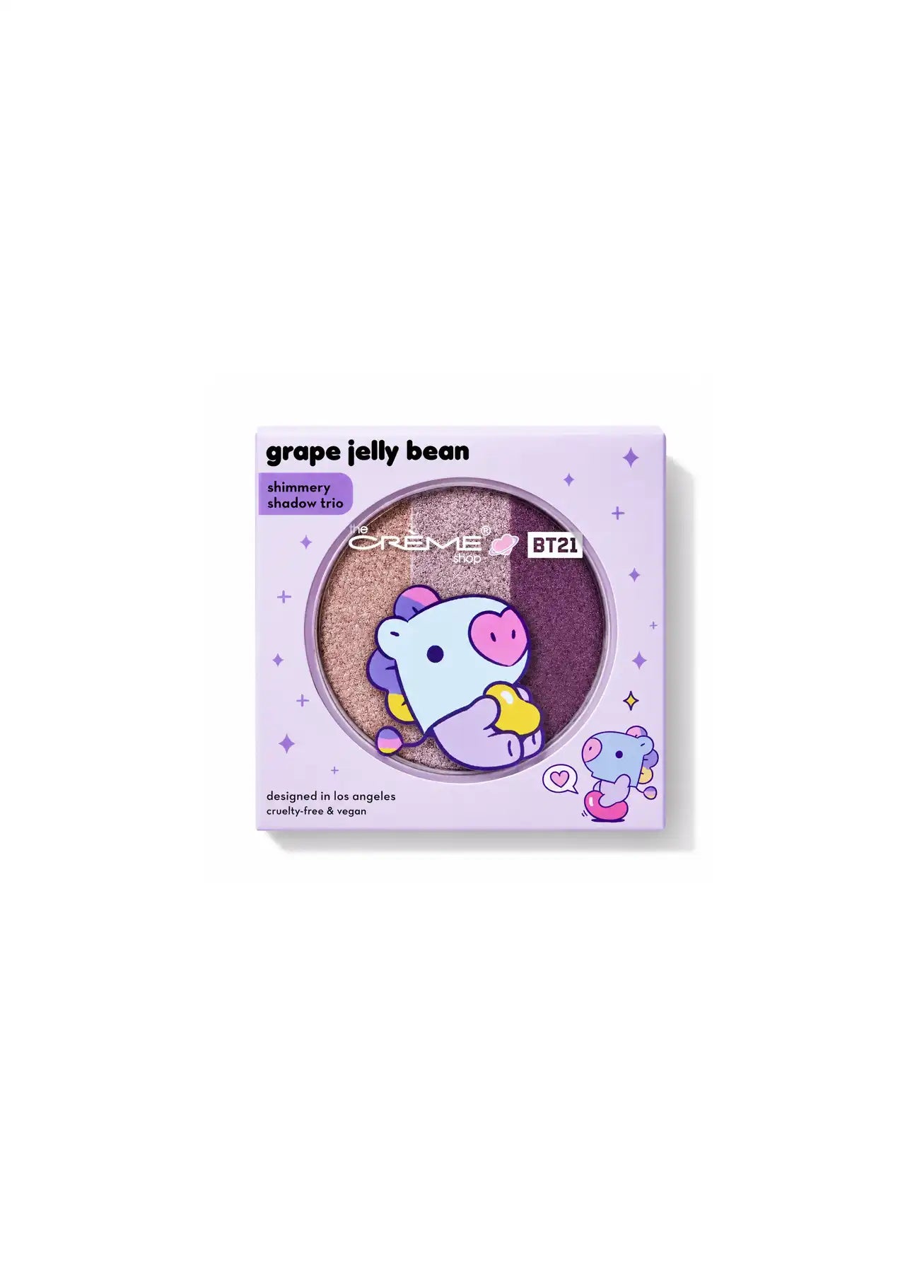 The Crème Shop x BT21 Shimmer Eyeshadow Trio, Mang
