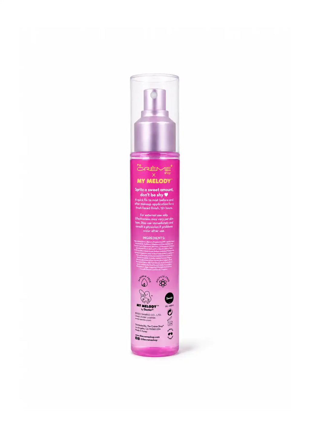 The Crème Shop x My Melody Setting & Priming Spray