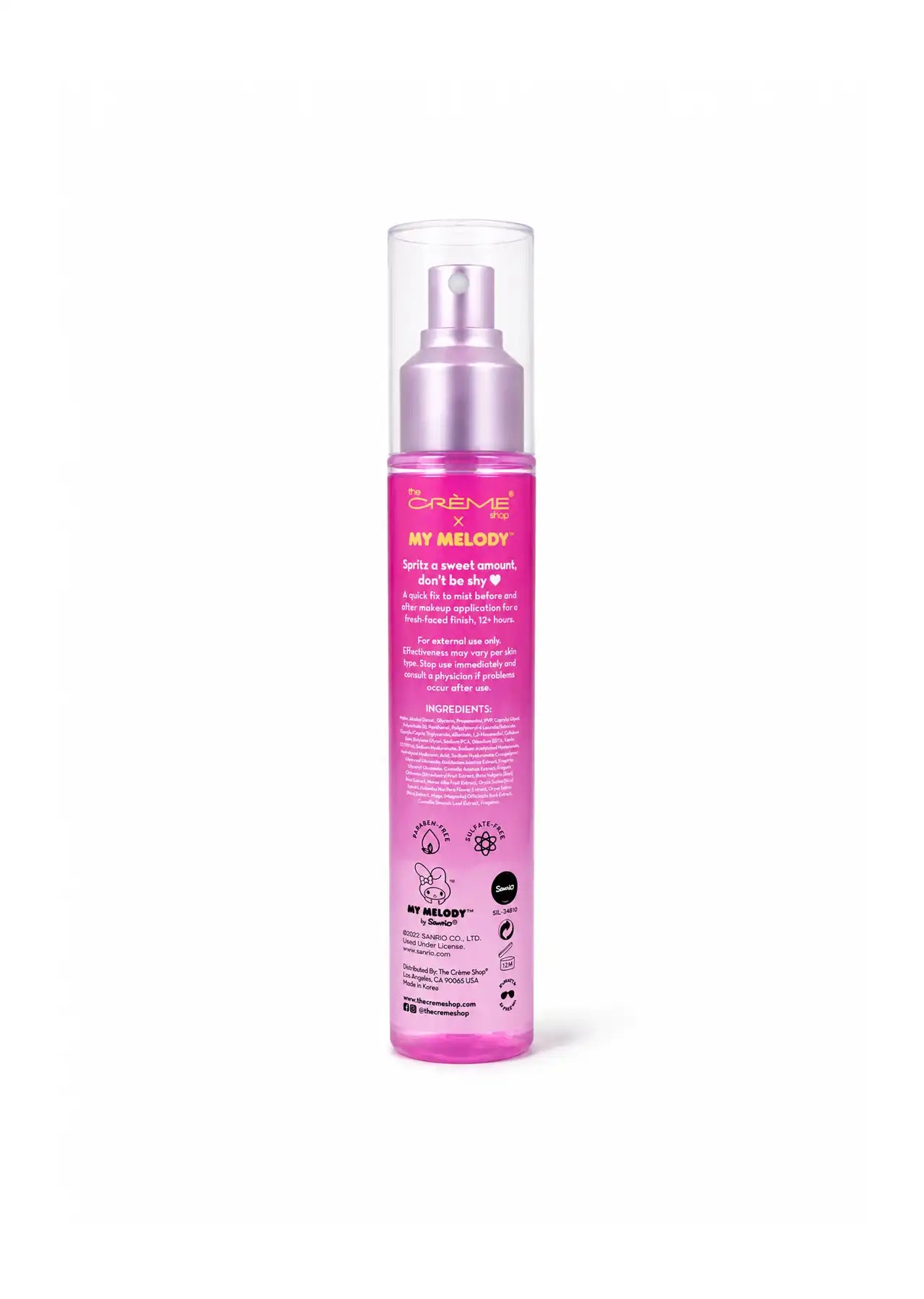 The Crème Shop x My Melody Setting & Priming Spray