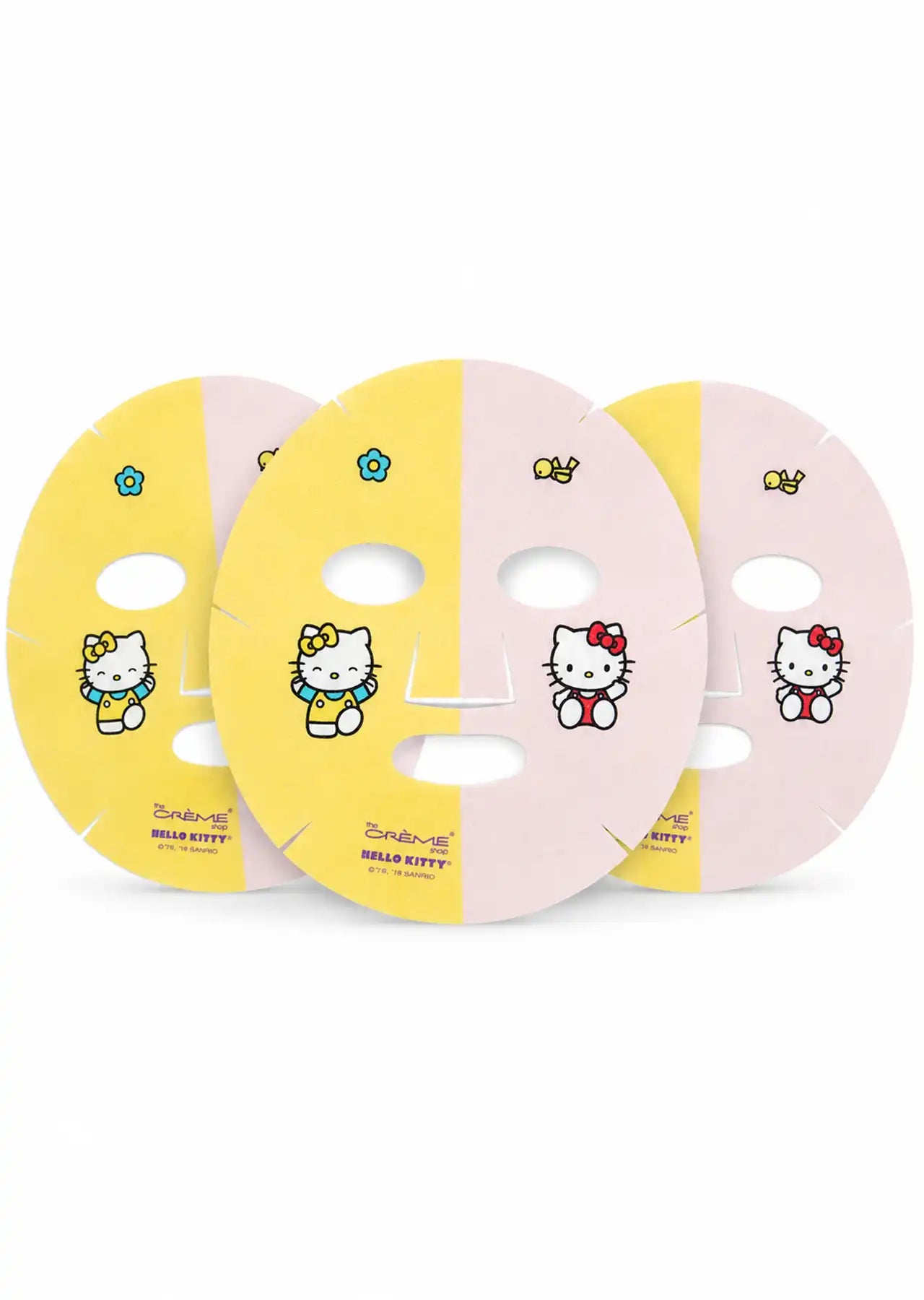 The Crème Shop x Hello Kitty Fusion Essence Mask Power of 2 Masks in 1 (3 Pack)