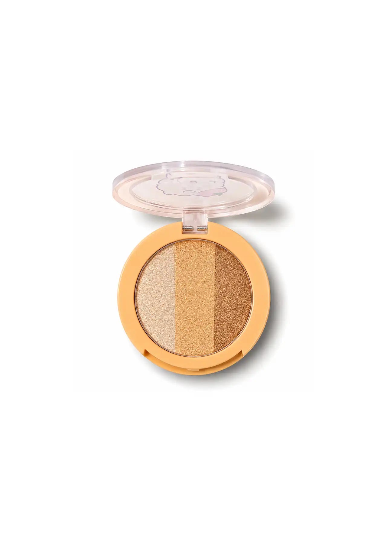 The Crème Shop x BT21 Golden Lolly Shimmery Shadow Trio